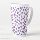 Zeer Peri Waterverf Heart Latte Mok (Rechterhoek)