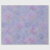 Zeer peri-Waterverf, Rozen, Tulpen Cadeaupapier (Vlak)