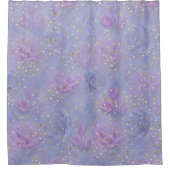 Zeer peri-Waterverf, Rozen, Tulpen Douchegordijn (Voorkant)