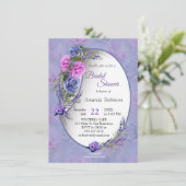 Zeer peri-Waterverf, Rozen, Tulpen Kaart (Staand voorkant)