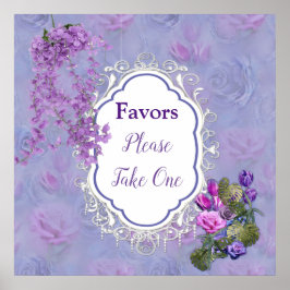 Zeer peri-Waterverf, Rozen, Tulpen Poster