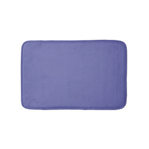 Zeer peri-winkle, Blauw Violet Solid Color Badmat