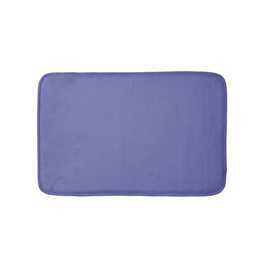 Zeer peri-winkle, Blauw Violet Solid Color Badmat (Voorkant)