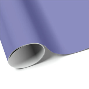 Zeer peri-winkle, Blauw Violet Solid Color Cadeaupapier