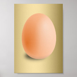 Zeer populair ei poster
