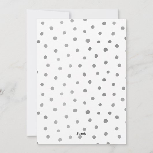 Zeer prettig kerstscript 3 Foto Feestdagenkaart (Achterkant)