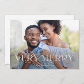 Zeer prettige feestelijke fotokaart feestdagenkaart (Voorkant / Achterkant)