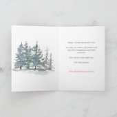 Zeer prettige kerstvakantie met waterverf kaart (Binnen)