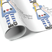 Zeer prettige verjaardag cadeaupapier (Rol Hoek)