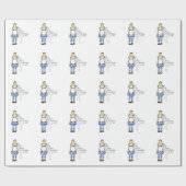 Zeer prettige verjaardag cadeaupapier (Vlak)