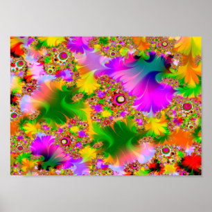 Zeer psychedelisch poster