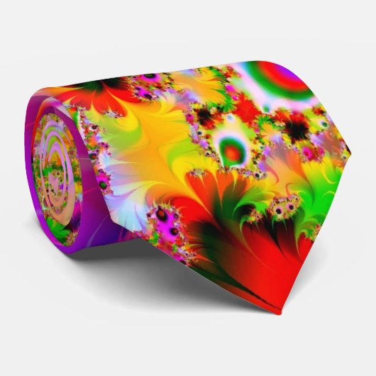 Zeer psychedelisch stropdas (Opgerold)