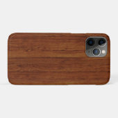Zeer realistisch bamboe-hout textuurpatroon Case-Mate iPhone case (Achterkant (horizontaal))