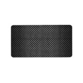 Zeer realistische koolstofvezel geweven etiket (Voorkant)