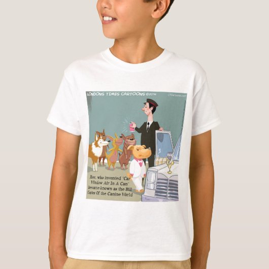 Zeer Rijke Hond Grappig T-shirt (Voorkant)