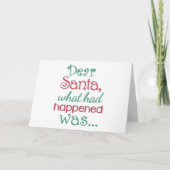 ZEER ROMANTISCHE KERST KAART VOOR MIJN "LIEFDE" (Voorkant)