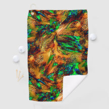 Zeer rotsachtig gesteente in verbrand geel met gro