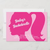 Zeer roze Bachelorette Kaart (Voorkant)