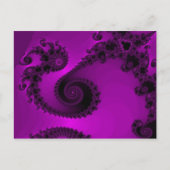 Zeer roze Briefkaart (Voorkant)