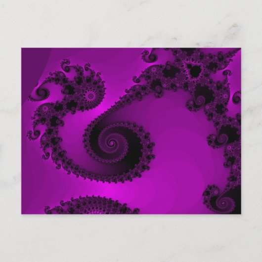 Zeer roze Briefkaart (Voorkant)