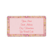 Zeer  roze etiket (Voorkant)