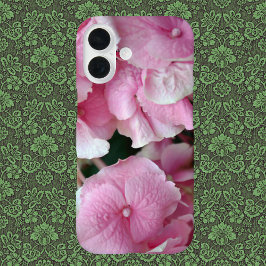 Zeer roze Hydrangea telefoonhoesje iPhone 16 Hoesje