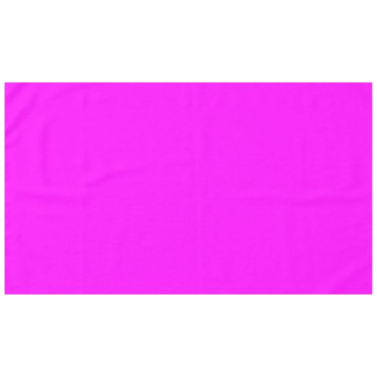 Zeer  Roze Magenta tafelkleed (Voorkant (Horizontaal))