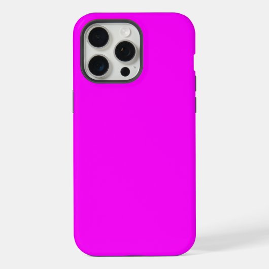 Zeer Roze Magenta Telefoonhoes iPhone Hoesje (Achterkant)