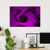 Zeer roze Poster (Thuiskantoor)