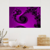 Zeer roze Poster (Keuken)