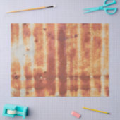 Zeer ruw metalen buitenmuur van een plattelandsuit tissuepapier (Craft)