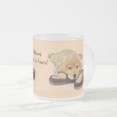 Zeer schattig Golden Retriever puppy hond Matglas Koffiemok (Voorkant rechts)