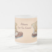 Zeer schattig Golden Retriever puppy hond Matglas Koffiemok (Center)