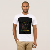 Zeer schattig hond T-shirt ontwerp (Voorkant volledig)