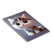Zeer schattig kitten notitieboek (Rechterzijde)