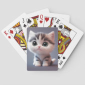 Zeer schattig kitten pokerkaarten (Achterkant)