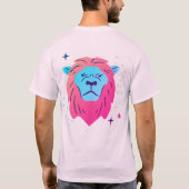 Zeer schattig leeuw T-shirt ontwerp (Achterkant)