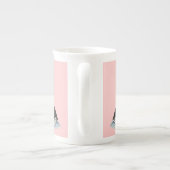 Zeer schattig puppy beagle met moeder hond porselein kop (Achterkant)