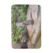 Zeer Schattige otter, geheugenschuim Badmat (Voorkant Verticaal)