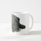 Zeer schattige puppy koffiemok (Voorkant rechts)