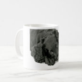 Zeer schattige puppy koffiemok (Voorkant links)