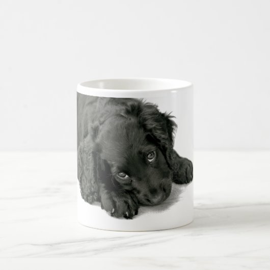 Zeer schattige puppy koffiemok (Center)