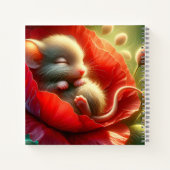 Zeer Schattigee Baby-muis Notitieboek (Achterkant)