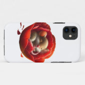 Zeer Schattigee Baby Muis Slapen Case-Mate iPhone Case (Achterkant (horizontaal))