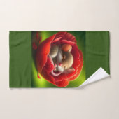 Zeer Schattigee Baby Muis Slapen Handdoek (Handdoek)