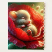 Zeer Schattigee Baby Muis Slapen Planner (Achterkant)