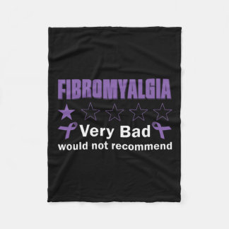 Zeer slecht zou geen fibromyalgie-bewustwording aa fleece deken