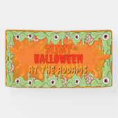 Zeer slijmerige Halloween Banner (Horizontaal)