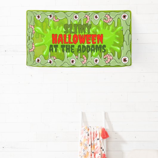 Zeer slijmerige Halloween Banner (Insitu)