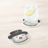 Zeer snel Snowman Onderzetter (Zijkant)